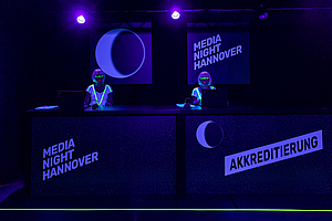 Veranstaltungsdesign für die Media Night Hannover